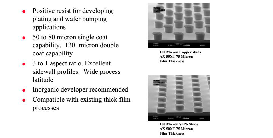 AZ 50XT 正性光刻膠價(jià)格、工藝、參數(shù)、優(yōu)缺點(diǎn)及說(shuō)明
