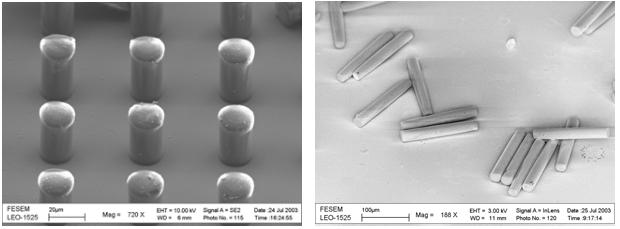 PDMS樣品上電鑄微模具工藝流程