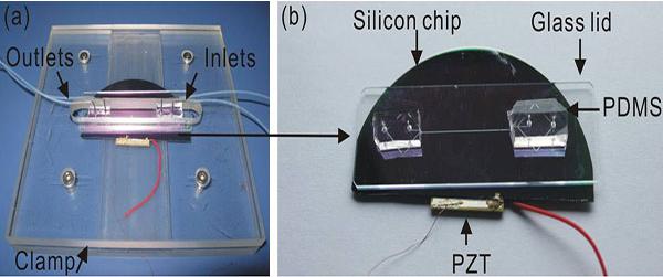 微流控芯片流體的控制與驅(qū)動效果示意圖 微流控芯片流體的控制與驅(qū)動效果示意圖