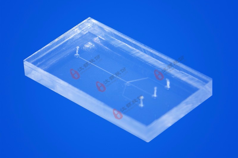 四通道液滴發(fā)生PDMS芯片 四通道液滴發(fā)生PDMS芯片