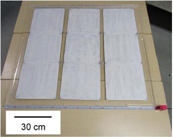 圖 大型光催化板式反應(yīng)器的外觀 圖 大型光催化板式反應(yīng)器的外觀
