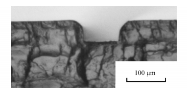 圖5微通道復(fù)制不完全